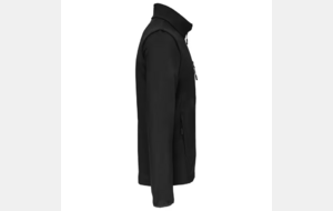 Veste softshell sport manches amovibles - Unisexe